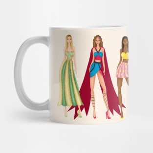 badass, summer, beach and catwalk ready designed outfits Mug